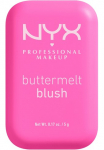 NYX PROFESSIONAL MAKEUP Rouge &raquo;BUTTERMELT BLUSH&laquo; verschmilzt wie ein kompaktinė pudra Kompaktinė pudra l&auml;sst sich wie Butter verblenden