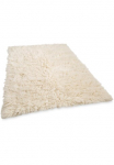 THEKO Vilnonis kilimas &raquo;Flokos 2&laquo; rechteckig 70 mm auk&scaron;tis original griechischer kilimas Hochflor Uni-Farben reine Wolle