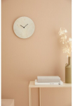 LeGer Home by Lena Gercke Subtilus Home by Lena Gercke sieninis laikrodis &raquo;Marmor beige&laquo; ovali &Oslash; 30 cm