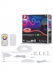 Paulmann LED-Streifen &raquo;MaxLED Flow Basisset 15m RGB 135W&laquo; ir Funk-Fernbedienung