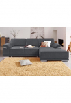 sit&more Kampinė sofa &raquo;Coria L-Form&laquo; su XL-Recamiere patogi su miegojimo funkcija
