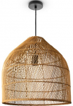 Paco Home Pakabinamas &scaron;viestuvas &raquo;LINNU&laquo; E27 Korblampe Rattan pakabinamas &scaron;viestuvas Wohnzimmer Boho lubinis &scaron;viestuvas Natur