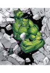 Komar Tapetai &raquo;Digitaldruck Vlies - Hulk Breaker - Gr&ouml;&szlig;e 250 x 280 cm&laquo; ra&scaron;tuotas glatt vaikų kambario baldų komplektas