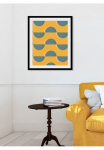queence Paveikslas &raquo;Sami&laquo; Abstrakt | Figūrėlė | Dekoracija | Kunst 1 Stk. dalys HD Premium Poster-Druck ir Holzrahmen