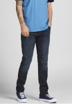 Jack & Jones Siauri džinsai &raquo;JJIGLENN &ndash; siauri džinsai su niedriger Leibh&ouml;he&laquo; Used madingas siauras forma Denim/Jeans