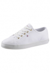Tommy Hilfiger Sportbačiai &raquo;ESSENTIAL NAUTICAL SNEAKER&laquo; Sportinio stiliaus batai pusbačiai Suvarstomi batai su goldfarbenen &Ouml;sen