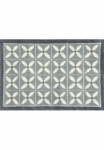 Turtle Mat Vėžlys Mat Durų kilimėlis &raquo;Flower Fields Grey&laquo; rechteckig 9 mm auk&scaron;tis