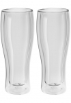 Zwilling Stiklinės alui &raquo;Sorrento Bar&laquo; Doppelwandig Borosilikatglas 2-tlg. je 410 ml