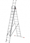 Hailo Kopėčios &raquo;HobbyStep combi&laquo; rinkinys Aliumininis Kopėčios 3 dalių 3x12 Sprossen