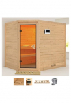 Karibu Pirtis &raquo;Talida&laquo; rinkinys Ofen 9 kW Bio externe Strg easy