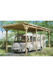 Skanholz Stoginė automobiliui &raquo;Caravan-Emsland&laquo; Leimholz 341 cm natur