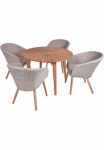 Garden Pleasure Garten-Essgruppe &raquo;FREMONT/VISALIA rinkinys 01&laquo; 5 Stk. dalys