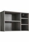 BASIC by Balculina Virtuvinė lentyna &raquo;Sanibel K&uuml;chenschrank Regale BxHxT 90 x 60 x 33 cm&laquo; 1 Stk. dalys plotis 90 cm su 5 offenen lentynomis