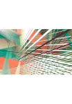 Komar Tapetai &raquo;Digitaldruck Vlies - Space Grid Autumn - Gr&ouml;&szlig;e 400 x 250 cm&laquo; ra&scaron;tuotas glatt Wohnzimmer miegamojo kambario baldai