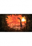 Komar Tapetai &raquo;Digitaldruck Vlies - Brachiosaurus Panorama - Gr&ouml;&szlig;e 500 x 280 cm&laquo; ra&scaron;tuotas glatt vaikų kambario baldų komplektas