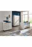 arthur berndt Babyzimmer-Komplettset &raquo;Babyzimmer rinkinys &raquo;Lavea&laquo; 3-teilig&laquo; rinkinys Babym&ouml;bel-Set &raquo;Lavea&laquo;: drabužių spinta vaiki&scaron;ka lova ir vystymo lenta su komoda