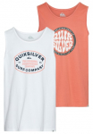 Quiksilver Mar&scaron;kinėliai be rankovių &raquo;STAY in palaidinukė PACK YM&laquo; Rinkinys 2 vnt. 2 Stk.