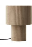 LeGer Home by Lena Gercke Subtilus Home by Lena Gercke stalinis &scaron;viestuvas &raquo;Kathleen Cordleuchte&laquo; E27 1 Stk. Cordstoff H 30 cm &Oslash; 23 cm E27 audinys Stoffleuchte stalinė lepma
