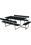 PLUS Garten-Essgruppe &raquo;&raquo;Basic&laquo; Kombim&ouml;bel + priestatas ir 2 R&uuml;ckenlehnen&laquo; 1 Stk. dalys 260x184x75/45 cm