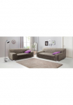 DOMO collection Mink&scaron;tų baldų komplektas &raquo;Amando zeitlos ir modern komfortabel&laquo; ekonomi&scaron;kas rinkinys kurį sudaro i&scaron; 2vnt. ir 3er-Sofa