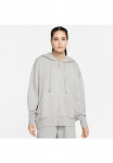 Nike Sportswear Sportinis megztinis su gobtuvu &raquo;W NSW PHNX FLC FZ OS Bliuzonas Oversize-Schnitt su Užtrauktukas su su ki&scaron;enėmis