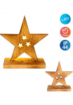 n&auml;ve LED Dekoracija &raquo;LED-Holzstern H: 29cm Weihnachtsdeko&laquo; 1 Stk. Warmwei&szlig; Timerfunktionwarmwei&szlig; Aussenbereich tinka
