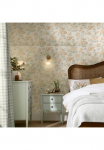 LAURA ASHLEY Tapetai &raquo;Rosamund Apricot&laquo; gebl&uuml;mt glatt 10mx52cm (ca. 5m2)