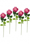I.GE.A. Dirbtinė gėlė &raquo;Rose&laquo; 5er rinkinys Dirbtinis Rosen Seidenrosen Dirbtinių gėlių puok&scaron;tė Kunstzweig Kunstrose