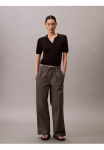 Calvin Klein Jeans Calvin KLEIN Džinsai ki&scaron;eninės kelnės &raquo;LIGHT WEIGHT COTTON Ki&scaron;enėtos kelnės kelnės&laquo; su abgestepptem Beinabschluss