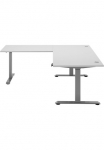 BEGA OFFICE Ra&scaron;omasis stalas &raquo;Ben&laquo; 1 Stk. dalys elektrisch Reguliuojamo auk&scaron;čio Desk su 4 Memory Tasten 180x177 cm