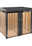 WESTMANN Dėžė &scaron;iuk&scaron;lių konteineriams &raquo;WMHHWTC-62&laquo; dėl 2x240 l BxTxH: 134x84x125 cm