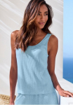 s.Oliver Pyjamaoberteil in elastingas Rippware