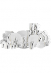 CreaTable Servizas &raquo;Square City Line kombi rinkinys 62-tlg&laquo; madingas Urban Style