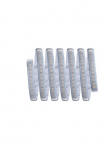 Paulmann LED-Streifen &raquo;MaxLED 1000 dryžuotas 25m IP44 dėklas 2700K 29W 24V Silber Kunststoff&laquo; 1 Stk.-flammig