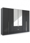 rauch Spinta &raquo;Kleiderschrank spinta Kabykla Ankleide GLAMOUR BY QUADRA SPIN&laquo; Breiten: 181/226/271 cm auk&scaron;tis 210 cm su veidrodis ir Hochglanz-Front Stangengriff pagamintas in GERMANY