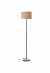 Brilliant Pastatomas &scaron;viestuvas &raquo;Tony&laquo; E27 1 Stk. su Cord-Lampenschirm 150 x 35 cm E27 Metall/Textil grau/schwarz