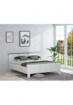 FORTE Bettgestell &raquo;Iloppa Klasikinio stiliaus Landhausstil I&scaron;laiko svorį 220 KG&laquo; Liegefl&auml;che 180x200cm rustikaler stilius