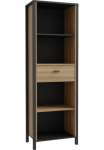 FORTE Spintelė dokumentams &raquo;High Sijonas su durys 4 offene F&auml;cher Industrial-Stil 65x194 cm