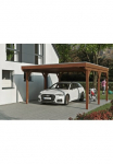 Skanholz Stoginė automobiliui &raquo;Grunewald&laquo; Leimholz braun su EPDM-Dach