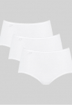 sloggi Kelnaitės &raquo;24/7 Cotton&laquo; 3vnt. Pack nėrinių blickdicht weiche Baumwollmischung