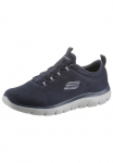 Skechers Slip-On Sportbačiai &raquo;SUMMITS&laquo; Sportinio stiliaus batai batai Komfortschuh su elastingas Bungee-Schn&uuml;rung