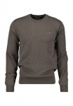 Gant Megztinis apvalia i&scaron;kirpte &raquo;CTN/WO C-NECK&laquo; su Logostickerei