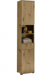 BASIC by Balculina Auk&scaron;ta pastatoma spintelė &raquo;Spice Badezimmerschrank BxTxH 40x191x32 cm&laquo; 1 Stk. dalys plotis 40 cm Griffmulden