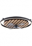 OTTO home Lubinis &scaron;viestuvas &raquo;Brockett - Akustikpaneele&laquo; LED-Board 1 Stk. warmwei&szlig; - kaltwei&szlig; Lubinis ventiliatorius lubinis &scaron;viestuvas Ventiliatorius Akustik mediena Paneele