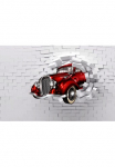 Papermoon Fototapetas &raquo;3D ABSTRAKT DESIGN-VINTAGE OLDTIMER Sienos dekoracija XXL&laquo;