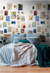 living walls Fototapetas &raquo;THE WALL III Bilderwand Tapetai Motivtapete Abstrakt Comic&laquo; matinis glatt tapetai Retro dėl miegamojo kambario baldai K&uuml;che Wohnzimmer Bilderwand Design