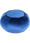 Kayoom Mink&scaron;tas pufas &raquo;Pouf Taj Mahal 325 trendige aksominis Oberfl&auml;che&laquo; 1 Stk. dalys samtweich farbig modern orientalisches Design