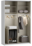 FORTE Vidaus įranga B/H/T 52/52/50 cm einfache Montage metalas
