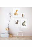 Komar Paveikslas &raquo;Cute Animal Cat&laquo; Tiere 1 Stk. dalys paveikslas zur dekoracija - be grotelės