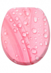 Sanilo WC-dangtis &raquo;Pink Flower&laquo; su Lėto nusileidimo funkcija